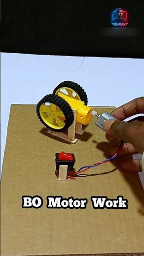 BO Gear DC Motor With Wheels – How It Works in 30 Seconds!