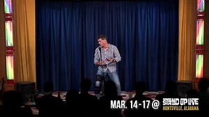 30 reactions · 3 comments | Last Comic Standing semi-finalist and Huntsville favorite Dale Jones brings his quick improvisations and non-stop physical comedy to back to Stand Up Live March 14-17. Tickets on sale now--> smarturl.it/SUL_DaleJonesComedy | Huntsville Levity Live | Facebook
