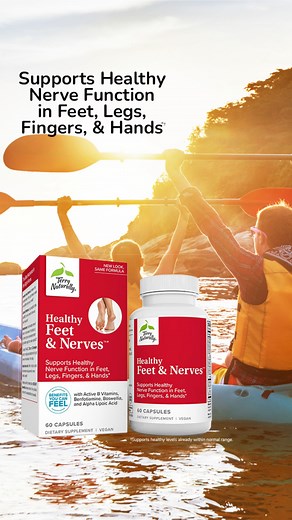 Healthy Feet & Nerves™: Formulated to support healthy nerve function and comfort in your legs, fingers, and hands so you feel your best every day.* | Terry Naturally