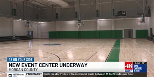 A new event center is underway in Morgan County