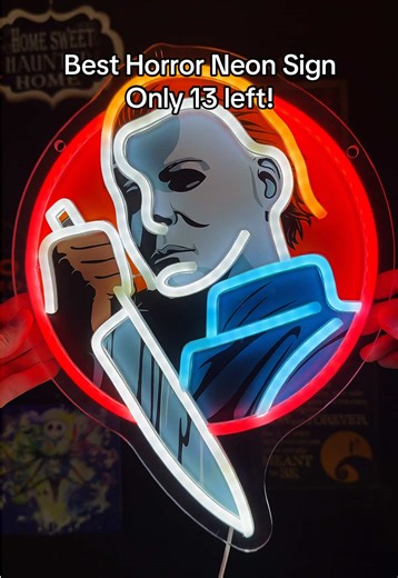 Stunning Horror Neon Sign for Spooky Decor