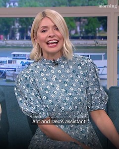 Who knew Ant and Dec had such a celebrated, talented and world-class ... assistant? ✨ | This Morning