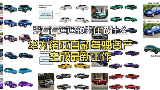 来看看遥遥领先在做什么 | 华为诺亚自动驾驶资产生成最新工作(ICCV'23 & ECCV'24)