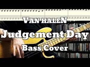 Van Halen - Judgement Day (Live) - (Bass Cover) Tabs "Right Here, Right Now"