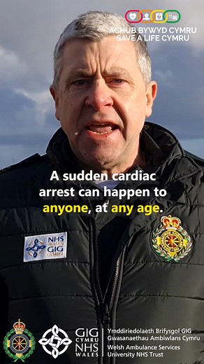 Our annual month-long social media campaign is designed to educate the public about the importance of bystander cardiopulmonary resuscitation (CPR) and defibrillation. In Wales, 80% of cardiac arrests occur in the home and according to the British Heart Foundation, only one in ten people survive an out-of-hospital cardiac arrest in the UK. It can happen to anyone, at any age, so knowing what to do can improve the chance of survival. | Welsh Ambulance Services University NHS Trust