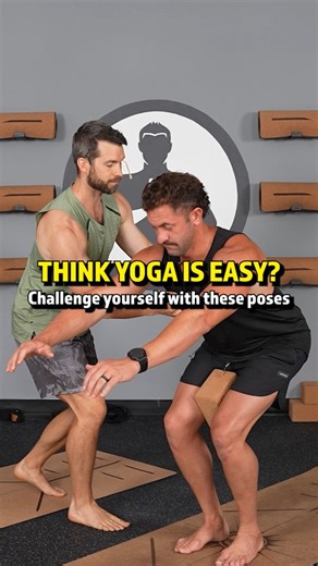 Think your legs are strong? 💪 This 3-Pose Yoga Strength Test will show you what’s really going on with your lower body. Join me and HYROX athlete Dave Maus Jr. as we put your strength, balance, and stability to the test — no weights, no fancy gear, just your body. You might be surprised where your weak links show up. 👀 👉 Head over to the Man Flow Yoga YouTube channel to try it today, or DM us for the link and start testing your strength. @manflowyoga @dmausjr | Man Flow Yoga