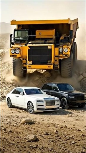 Monster Truck vs Rolls Royce: The Ultimate Crash Test 💥🚘