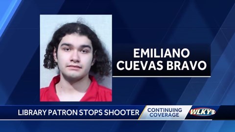 Witness recounts moments when man opened fire inside southern Indiana library