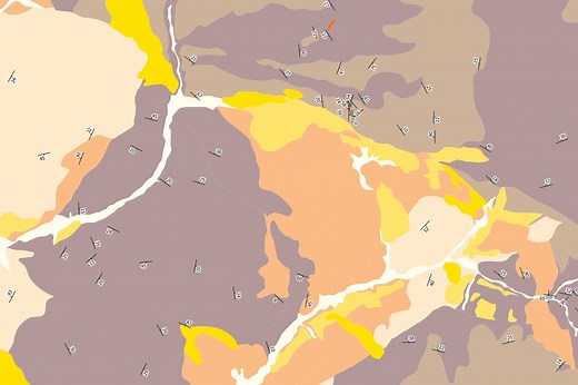 How to plot the azimuth and dip from a inclined bedding in QGIS 3 - Tutorial — Hatari Labs