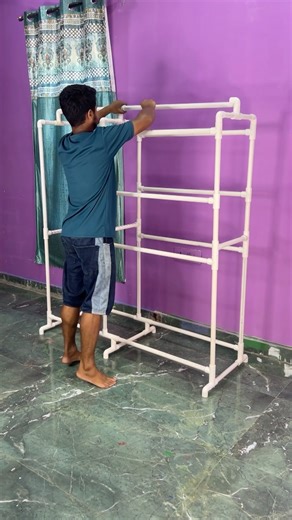 Cloth holder DIY #crafts #clothstand | Deep's CRAFT