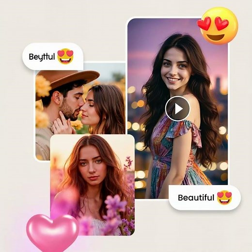 Beautiful Love Chat 💖 Best Messenger App Demo
