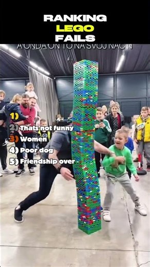 These LEGO fails hurt to watch 😭🧱 #viralclips #ranking #funny