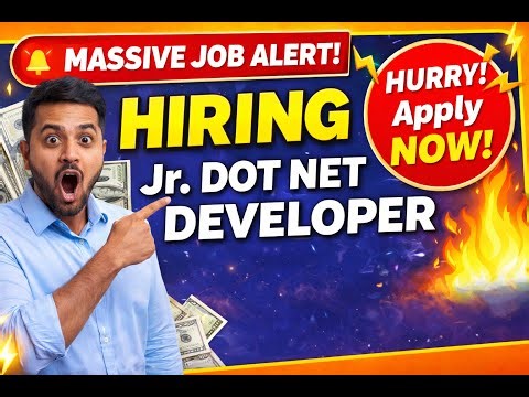 Fresher Jobs 2026 | Pune IT Jobs | Campus Recruitment | SmartKargo | Jr. Dor Net Developer