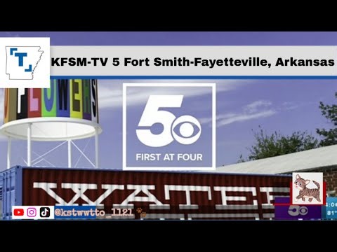 KFSM-TV 5 Fort Smith-Fayetteville, Arkansas, 5news at 4:00 PM Open