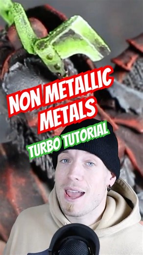 Painting Magic Swords: Fast & Flourescent | Non-Metallic Metals