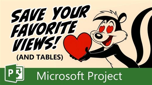 How to Save Your Favorite Views (and Tables) | Dale Howard