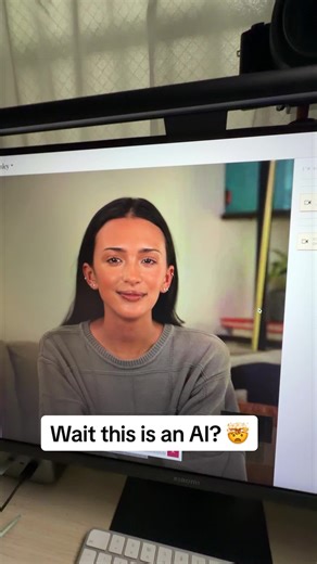 Chatting with AI: A Face-to-Face Interaction