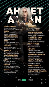 Ahmet Aslan Kasım Ayı Konserleri! Biletler;Biletix,Bubilet ve Biletinial web sitelerinde satışta! | Ahmet Aslan