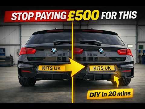 BMW F20 Diffuser Install (£139 vs £500)