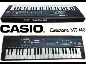 CASIO MT-140 (sound and styles demonstration)