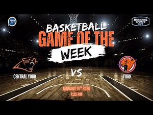 Central York at York basketball (1/14/26)