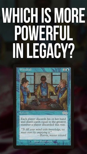 HEX MAGIC VS WINDFALL — Which Is More Powerful in Legacy? | Magic: The Gathering