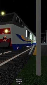 2 Minutes of Trainspotting at San Martino In Gattara station! 🇮🇹🚆 #fs #roblox #italianrailways