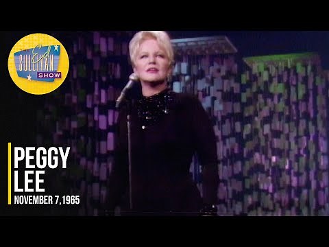 Peggy Lee "How Long Has This Been Going On?" Live On The Ed Sullivan Show