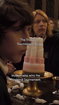 The Triwizard Tournament in under 90 seconds #HarryPotter #TriwizardTournament