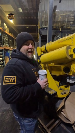 To help scale up production we introduced a new Fanuc robot to the shop floor to increase manufacturing productivity! We've got robots of many sizes but this thing is massive! It's relatively new and came from a GM plant - now all it needs is a power and programming and it'll run 24/7/365! Stay tuned for more exciting updates! - Explore the full lineup: https://www.evolutionwheel.com/ - Please be sure to like, subscribe, and share! YouTube - https://www.youtube.com/@EvolutionWheel Instagram - ht