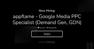 appflame - Junior PPC Specialist at appflame