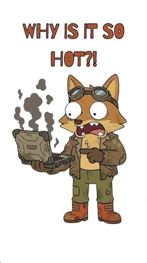 Your Laptop Is Burning Up — Here's the Fix Nobody Told You About! #laptoprepair #CPUfan