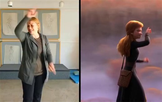 Disney just re-animated thier song's in sign language