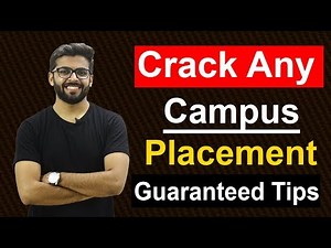 CRACK Any Campus Placement Job | Guaranteed Tips | Campus Placement Jobs