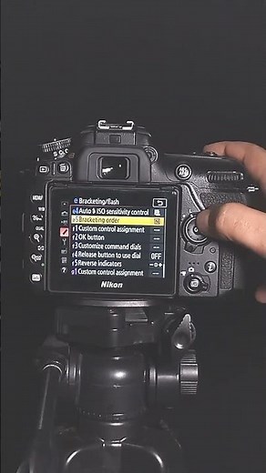 How To Turn On Or Off Nikon Auto Focus Light / Nikon AF-Light ON/OFF Settings #shorts #photography