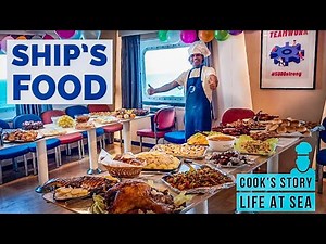 Ship's cook life onboard #Foodonship #shipchef #Merchantnavy