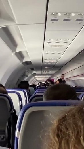 Wizz air inside view