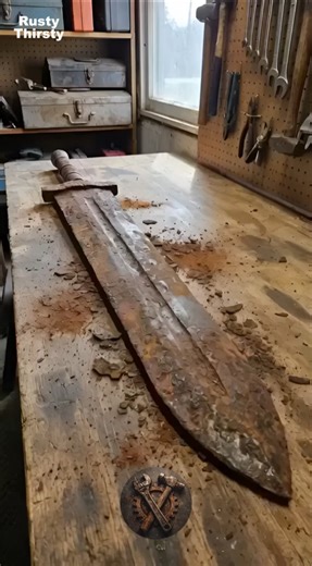 Extreme Rusty Sword Restoration