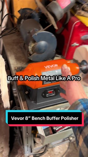 The VEVOR 8” Bench Buffer Polisher is designed for efficient buffing and polishing of metal. Its heavy-duty motor and durable construction handle tools, hardware, and metal projects effortlessly, delivering a smooth, professional-quality finish every time. Ideal for metalworkers, hobbyists, and workshop enthusiasts, it’s ready to mount and use immediately. Limited stock — get yours before it’s gone! #tiktokshopcreatorpicks #tiktokshopspringglowup #VEVOR #MetalBuffing #MetalPolishing @VEVOR Store