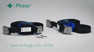 Posey 2798 Twice as Tough Locking Cuffs Instructions for Use Video | TIDI Products