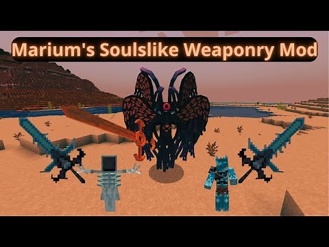 Marium's Soulslike Weaponry Mod - MINECRAFT - Minecraft Mods ep. 82