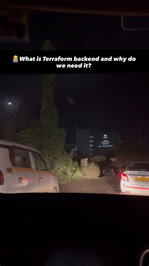 DevOps G on Instagram: "A Terraform backend determines where Terraform stores its state file and how it performs operations like plan and apply. By default, Terraform stores the state file locally on your machine, but this can be risky in team environments or for production setups. Key Points: • Purpose of backend: • Stores Terraform state remotely and securely. • Allows team collaboration without overwriting each other’s changes. • Enables locking to prevent multiple people applying changes at 