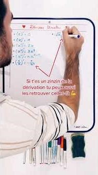 📐 Formula of the derivative: corrected math exercises in 1st year ✅ #shorts #maths #exercises