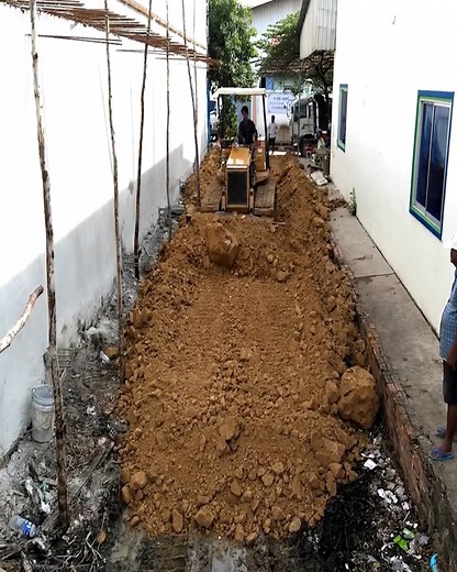 Best Action!!! Bulldozer Completes Project Pushing Rocks to Construction Site | Bulldozer Operator