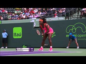 Serena Williams' Best Shots 2015