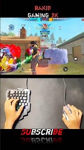 Free Fire Gaming keyboard mouse🖱️⌨️📲 Gameplay #mixpro #geekgamer #shorts #shortsviral #youtubeshorts