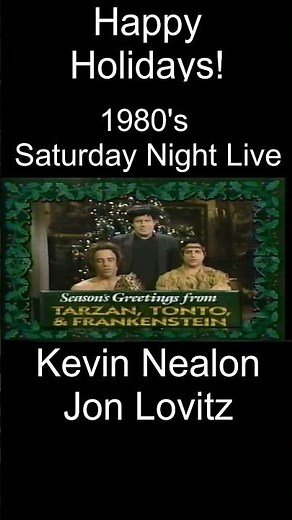 Saturday Night Live 15th Anniversary. Special Holiday Sketch. Tarzan, Tonto, and Frankenstein? #vlog