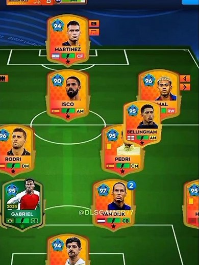 Best squad | 4-2-3-1 formation | dream league soccer 2026 mobile #shorts #dls26 #pes #viral