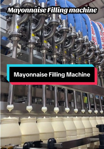 Efficient Mayonnaise Filling Machine for No Bubbles