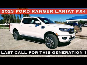 2023 Ford Ranger Lariat FX4 - What's New For 2023 ? POV Review & Test Drive Of This Mid Size Pickup.